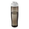 H2O Active® Eco Tempo 700 ml flip lid sport bottle White-Charcoal | No Branding | not available | not available
