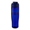 H2O Active® Eco Tempo 700 ml flip lid sport bottle Blue-Blue | not available | No Branding | not available | not available