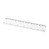Refari 15 cm recycled plastic ruler White | Not applicable | No Branding | not available | not available