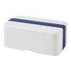 MIYO single layer lunch box White-Blue | No Branding | not available | not available