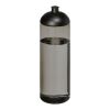 H2O Active® Eco Vibe 850 ml dome lid sport bottle Charcoal-Solid black | No Branding | not available | not available