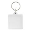 Vial U1 square keychain White | No Branding | not available | not available