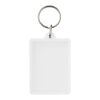 Vito C1 rectangular keychain White | No Branding | not available | not available
