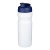 Baseline Plus 650ml flip-lid sport bottle White-Blue | not available | No Branding | not available | not available