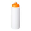 Baseline Plus 750 ml bottle with sports lid Transparent-Orange | No Branding | not available | not available