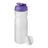 Baseline Plus 650 ml shaker bottle Purple-Frosted clear | No Branding | not available | not available