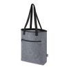 Felta GRS recycled felt cooler tote bag 12L Standard | Grey | Direct to Film | pocket | 160 mm x 100 mm | 300