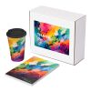 Kendal gift set – Novella Austen notebook and Americano tumbler White