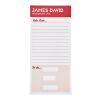 Desk-Mate® 1/3 A4 notepad White | 25 pages | No Branding | not available | not available