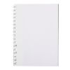 Desk-Mate® spiral A6 notebook PP cover White | 50 pages | No Branding | not available | not available