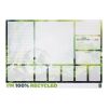 Desk-Mate A2 recycled notepad White | 25 pages | No Branding | not available | not available