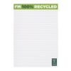Desk-Mate A5 recycled notepad White | 25 pages | No Branding | not available | not available