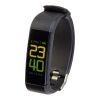 Prixton smartband AT801T with thermometer Standard | Solid black | Laser Engraving | right side | 5 mm x 3 mm