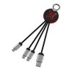 SCX.design C16 ring light-up cable Red-Solid black | No Branding | not available | not available