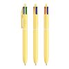 BIC® 4 Colours® Pastel + Lanyard Yellow