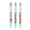 BIC 4-colour fashion pen White-White/Light Blue | No Branding | not available | not available
