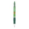 Click pen apple green | Blue ink