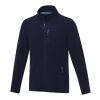 Amber men's GRS recycled full zip fleece jacket Standard | Navy | L | No Branding | not available | not available