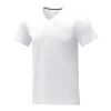 Somoto short sleeve men's V-neck t-shirt White | XS