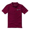 Calgary short sleeve men's polo Burgundy | 3XL