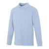 Oakville long sleeve men's polo Mist Blue | XL