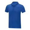 Deimos short sleeve men's cool fit polo Standard | Blue | L | Direct to Film | right bicep | 90 mm x 120 mm | 300