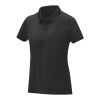 Deimos short sleeve women's cool fit polo Standard | Solid black | 2XL | No Branding | not available | not available | not available