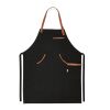 Goya Apron rCotton 300gsm and rPU details Solid black | No Branding | not available | not available | not available