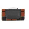Siza Blanket rPET. Foldable picnic blanket clear red