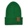 Cobain Beanie rPET and Wool. Customisable Patch Dark green | No Branding | not available | not available | not available