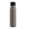 Lena Bottle rSS 570ml. Double wall and Leakproof. rPET handle Grey