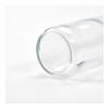 Turia 750 Glass Bottle 780ml. Black lid Transparent