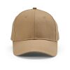Darrell Cap rCotton 280 gsm. 6 panels and Metal Buckle Closure Camel | No Branding | not available | not available | not available