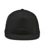 Cornell Cap rCotton 280gsm. 5 panels and Snap Closure Solid black | No Branding | not available | not available | not available