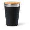 Don Travel Cup rSS and Bamboo lid 400ml. Double wall Black | No Branding | not available | not available | not available