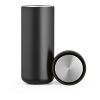 Senegal Travel Cup rSS 400ml. Double wall and 360º push lid Black | No Branding | not available | not available | not available
