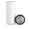 Senegal Travel Cup rSS 400ml. Double wall and 360º push lid White