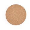 Bordalo individual round cork coaster. Made in Portugal Natural | No Branding | not available | not available | not available
