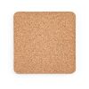 Vhils individual square cork coaster. Made in Portugal Natural | No Branding | not available | not available | not available