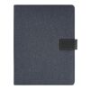 Tolstoy A4 Folder rPET. 64 FSC sheet notepad and rPU closure Royal blue | No Branding | not available | not available | not available