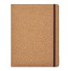Kafka A4 Folder Cork. 64 FSC sheet notepad and elastic closure Natural | No Branding | not available | not available | not available