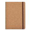 Kafka A5 Folder Cork. 64 FSC sheet notepad and elastic closure Natural | No Branding | not available | not available | not available