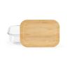 Van Gogh 500 Lunchbox Borosilicate Glass and Bamboo 520ml Transparent | No Branding | not available | not available | not available