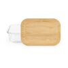 Van Gogh 1000 Lunchbox Borosilicate Glass and Bamboo 1090ml Transparent | No Branding | not available | not available | not available