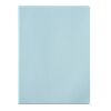 Bronte A4 Softcover Notebook rCardboard cover. FSC paper Pastel blue