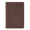 Bronte A6 Softcover Notebook rCardboard cover. FSC paper Brown | No Branding | not available | not available | not available