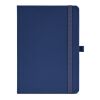 Dumas A5 Hard Cover rPU Notebook. 70gsm FSC® 160 pages Navy blue