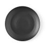 Gaudi ceramic dinner plate. Matt finish. Made in Portugal Black | No Branding | not available | not available | not available