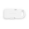 Evergreen Go 2-in1 keyring with powerbank. rTPE. LED indicator White | No Branding | not available | not available | not available