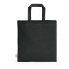 Aneto Shopping Bag rCotton 140gsm. 30cm Handles Solid black